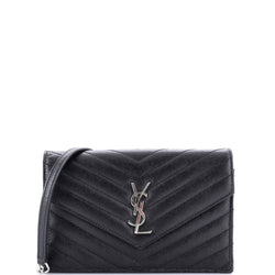 Saint Laurent Classic Wallet On Chain