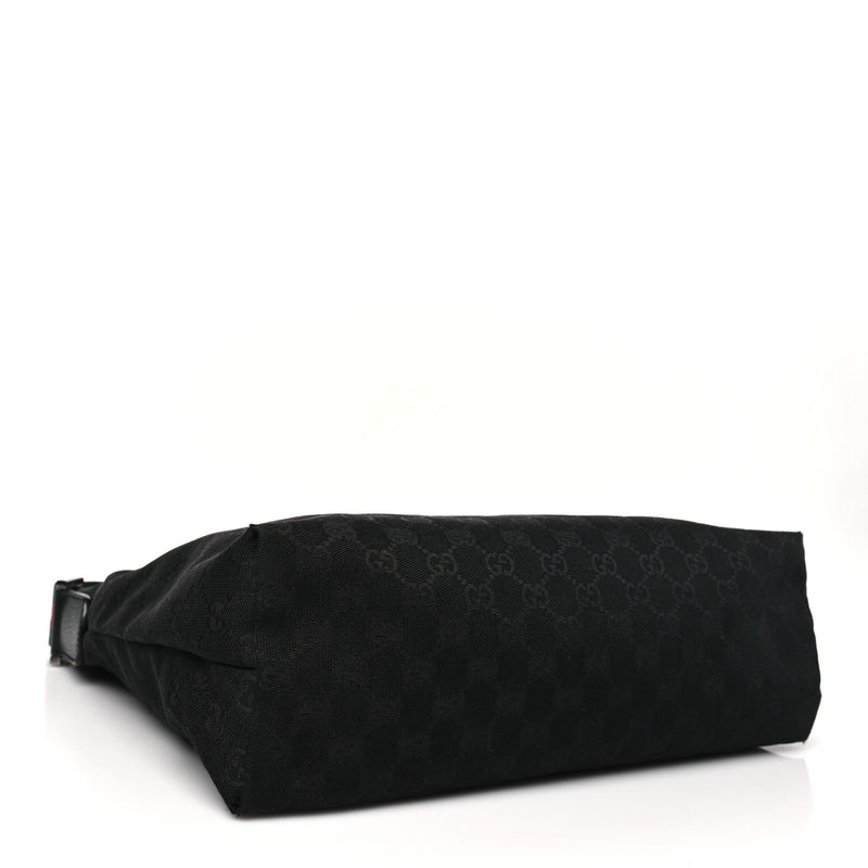 Gucci Web Medium Flat Messenger Bag