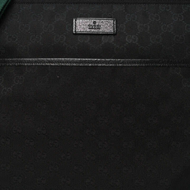 Gucci Web Medium Flat Messenger Bag