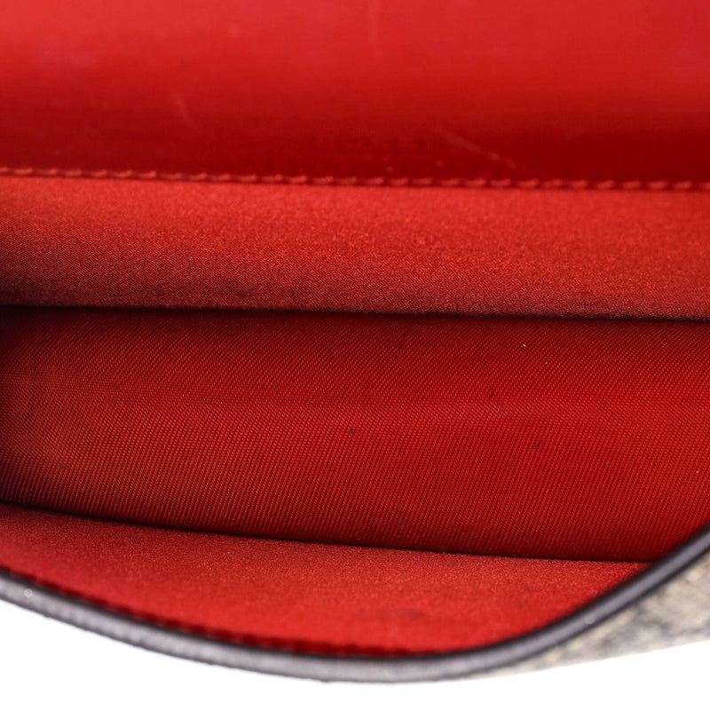 Gucci Cherries Wallet On Chain Gg Coated