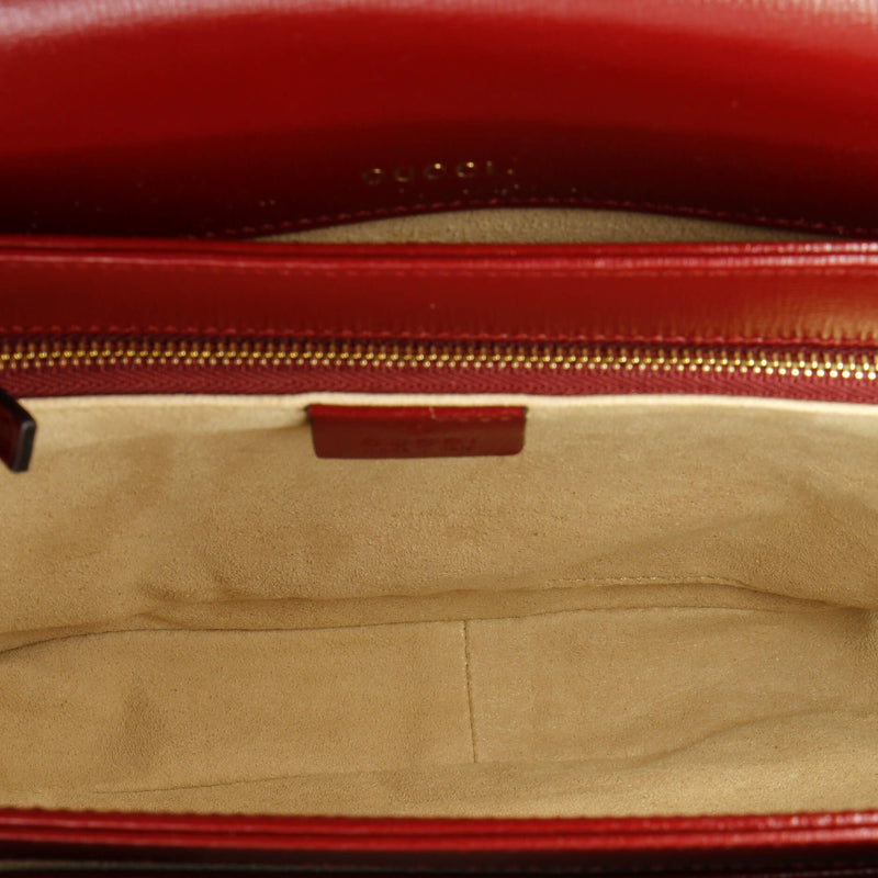 Gucci Horsebit Shoulder Bag Gg Coated