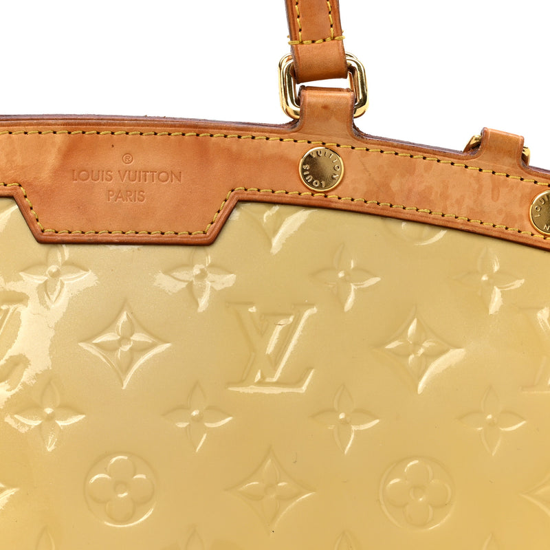 Louis Vuitton Vernis Brea Mm Blanc