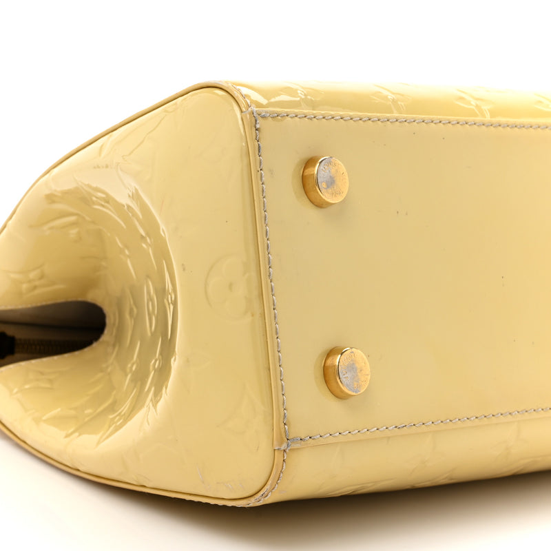Louis Vuitton Vernis Brea Mm Blanc