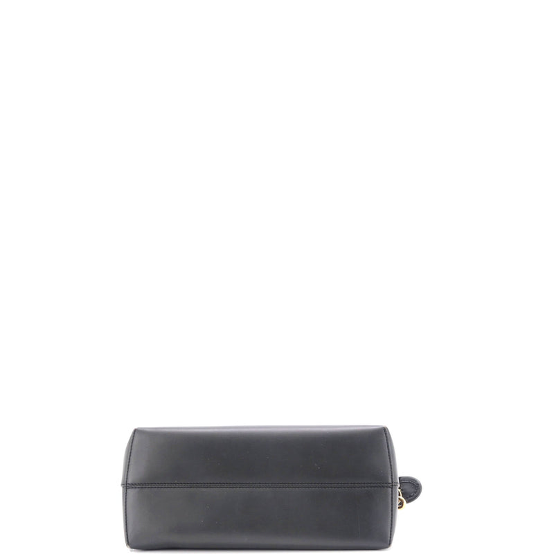 Fendi Logo By The Way Satchel Leather