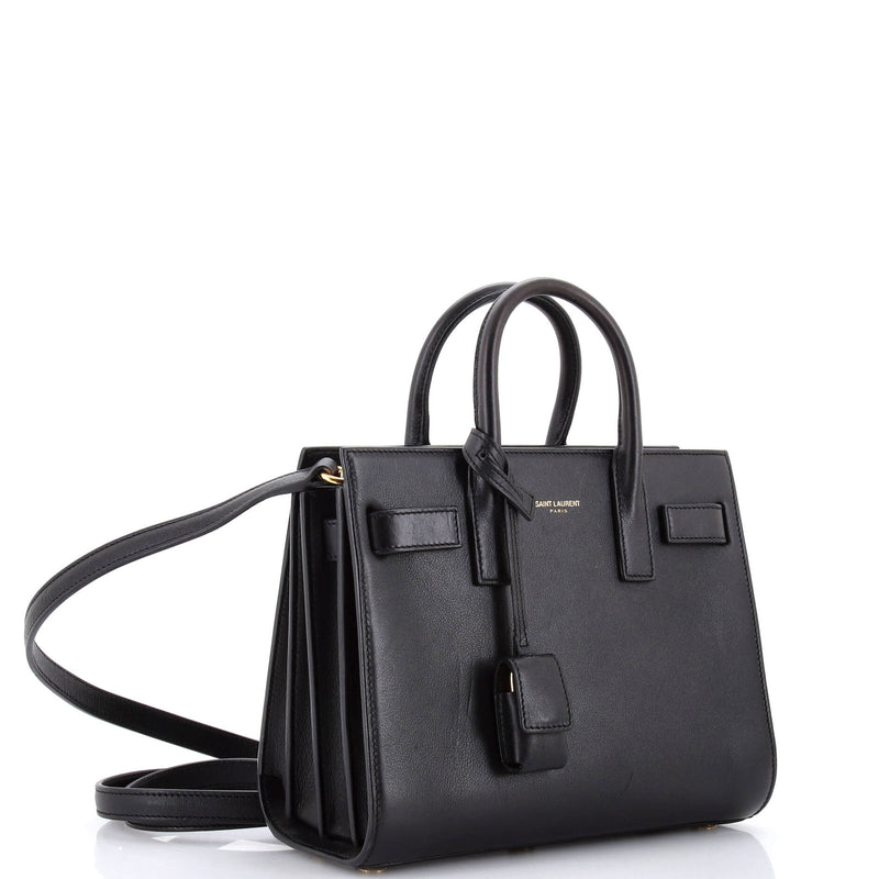 Saint Laurent Sac De Jour Nm Bag Leather