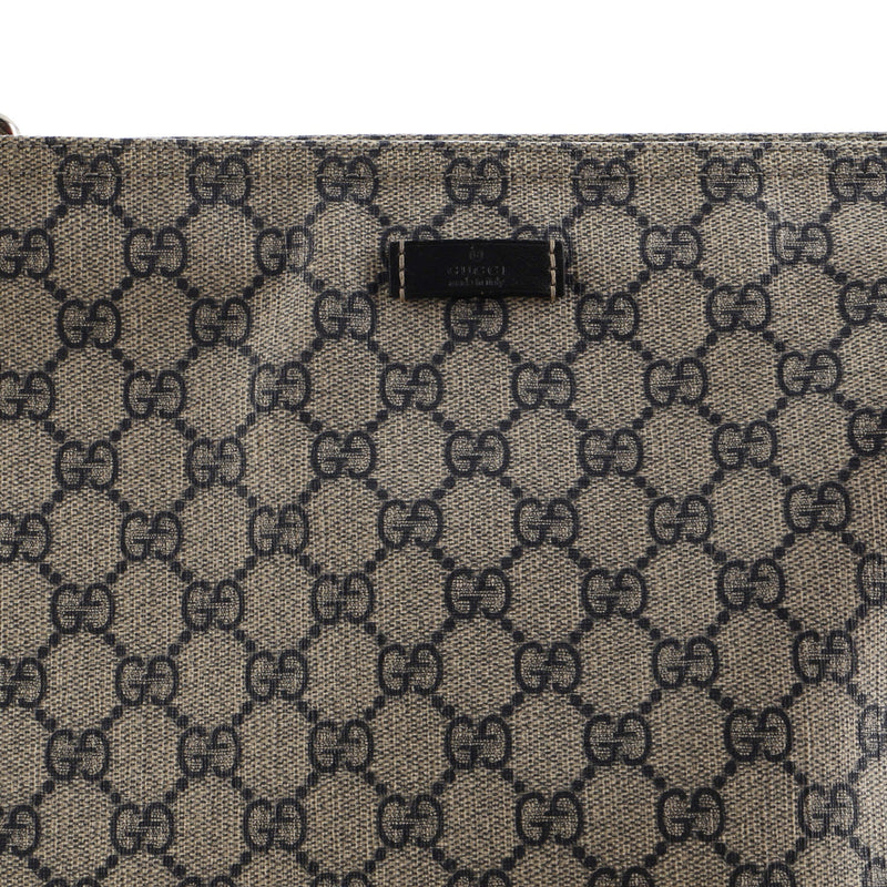 Gucci Zip Top Messenger Bag Gg Coated