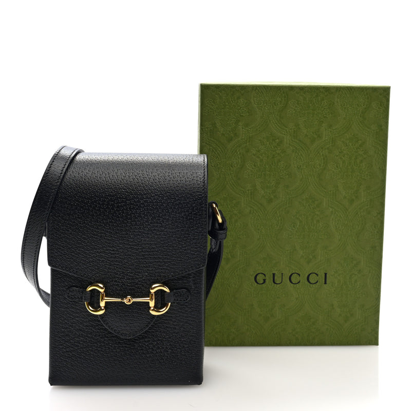 Gucci Dollar Calfskin Vertical Horsebit