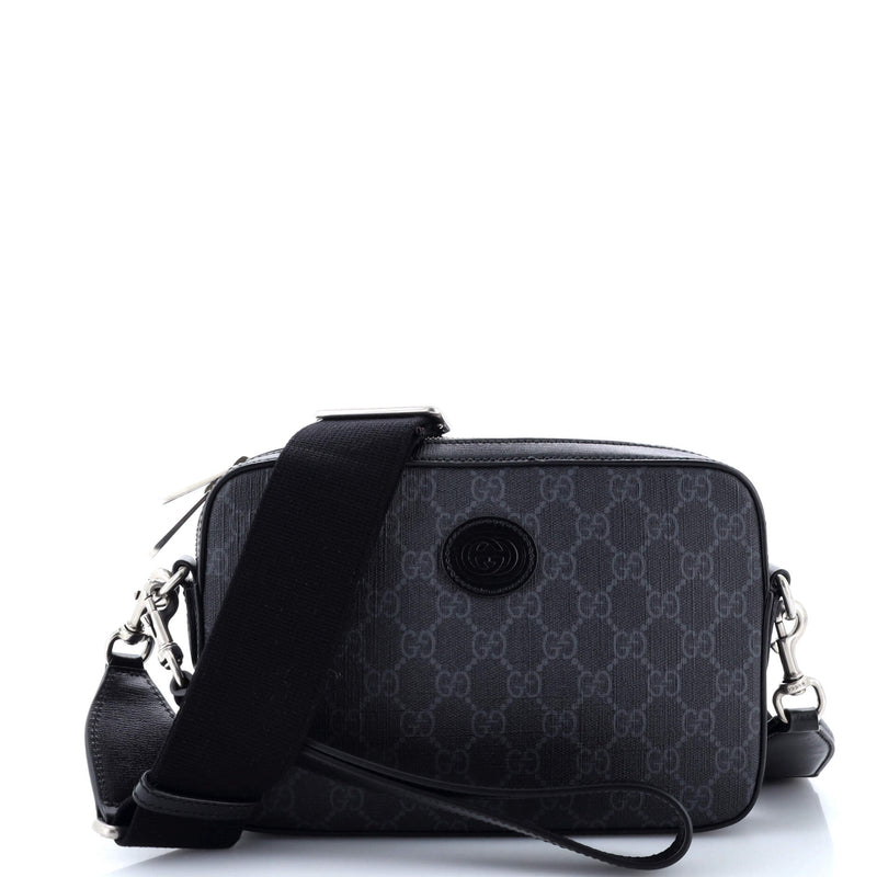 Gucci Interlocking G Patch Shoulder Bag