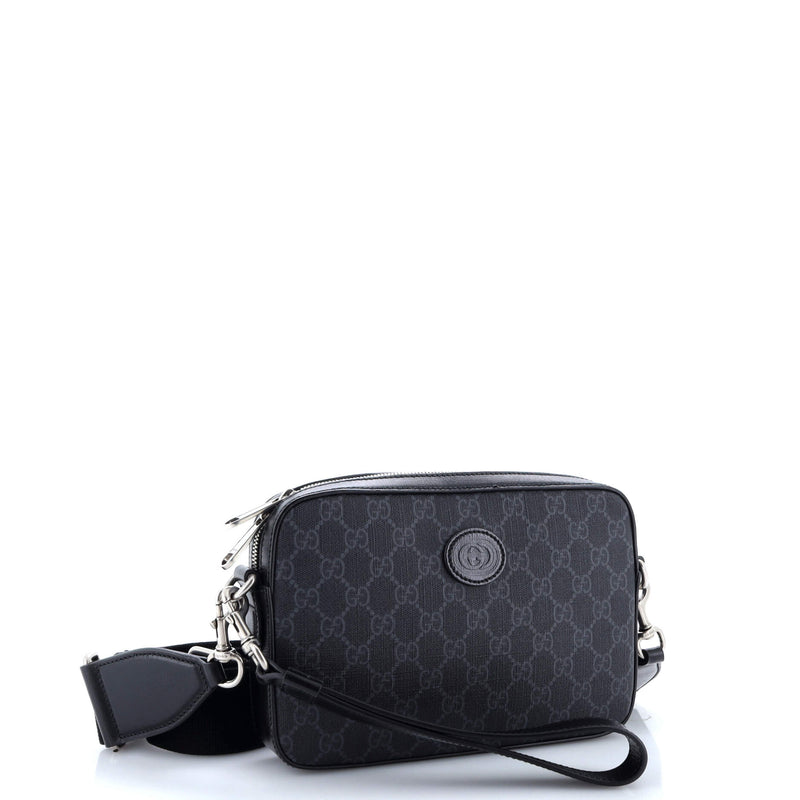 Gucci Interlocking G Patch Shoulder Bag