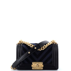 Chanel Boy Flap Bag Braided Chevron