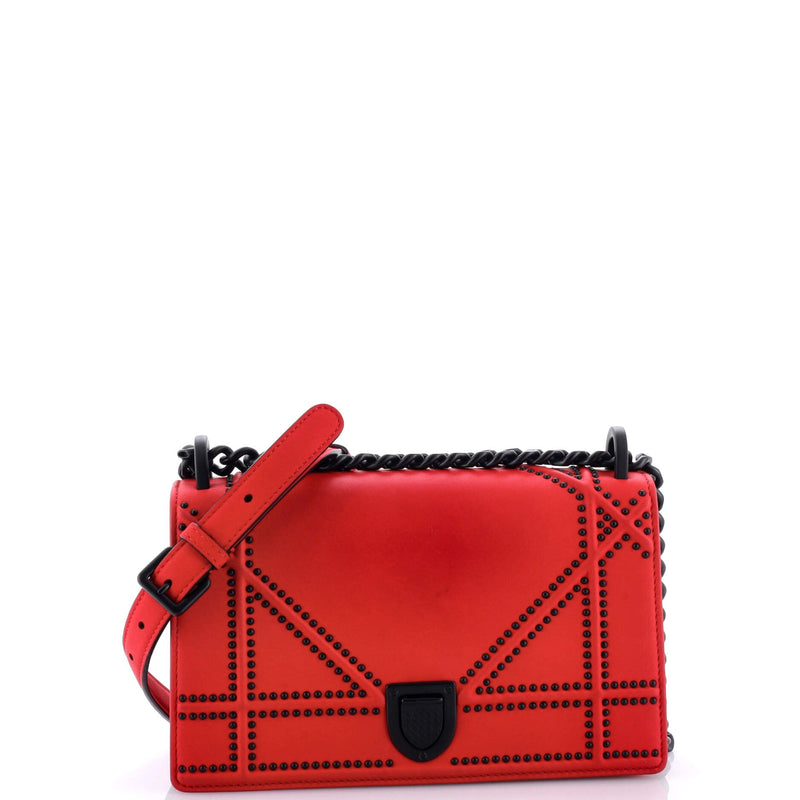 Christian Dior Diorama Flap Bag Studded