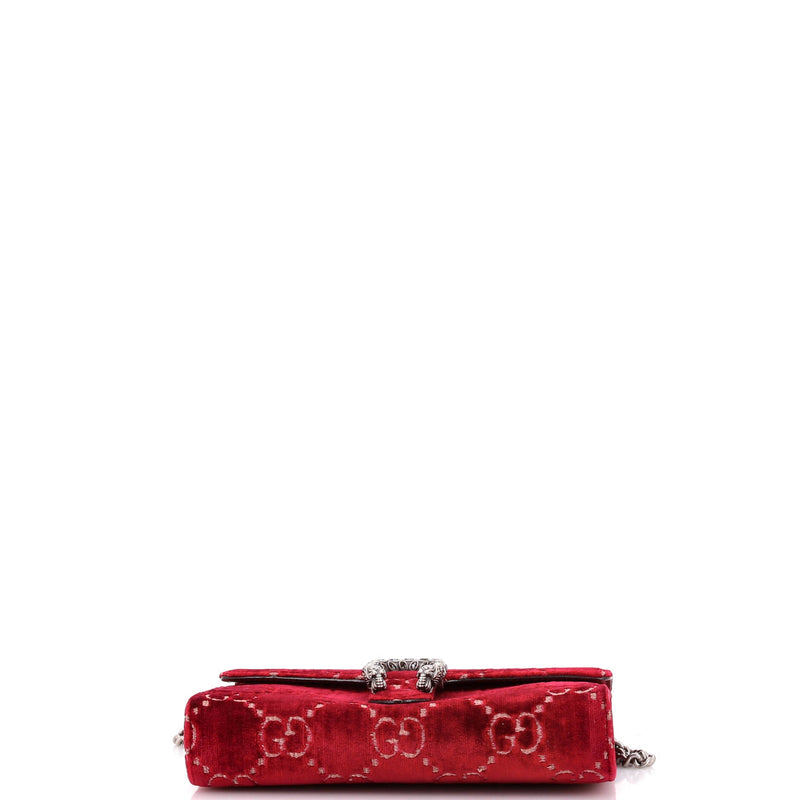 Gucci Dionysus Chain Wallet Gg Velvet