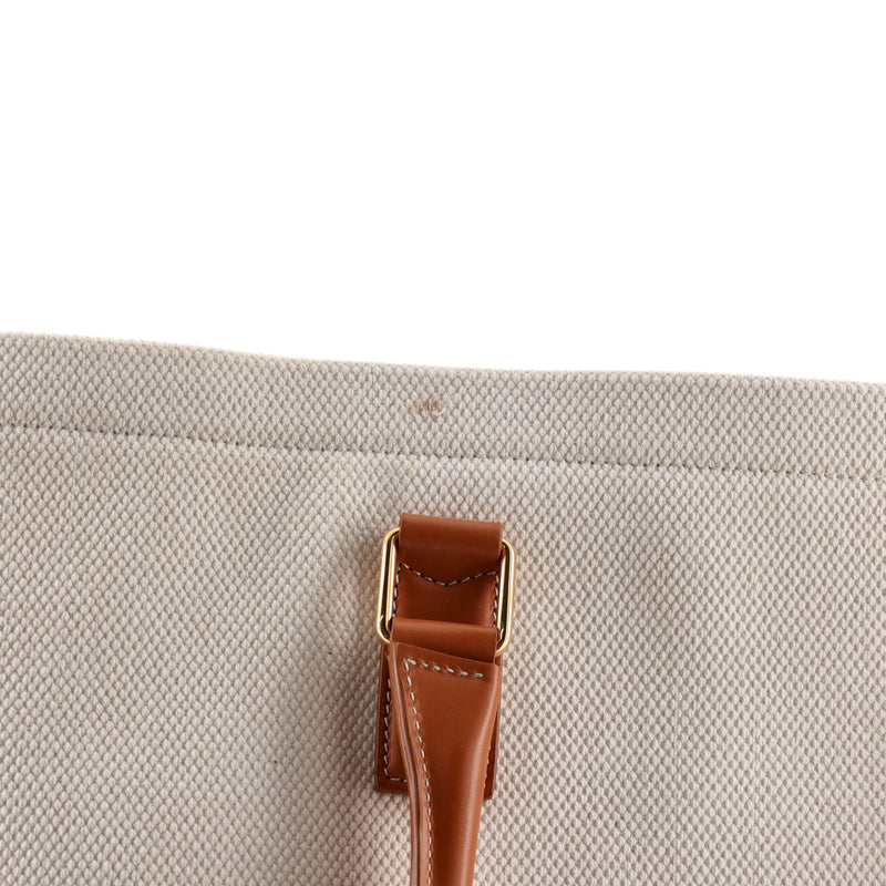 Celine Horizontal Cabas Tote Canvas With