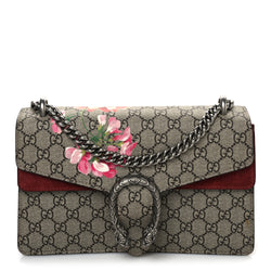 Gucci Gg Supreme Blooms Small Dionysus
