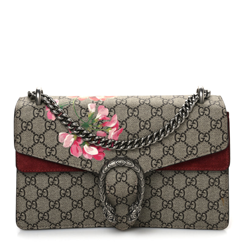 Gucci Gg Supreme Blooms Small Dionysus