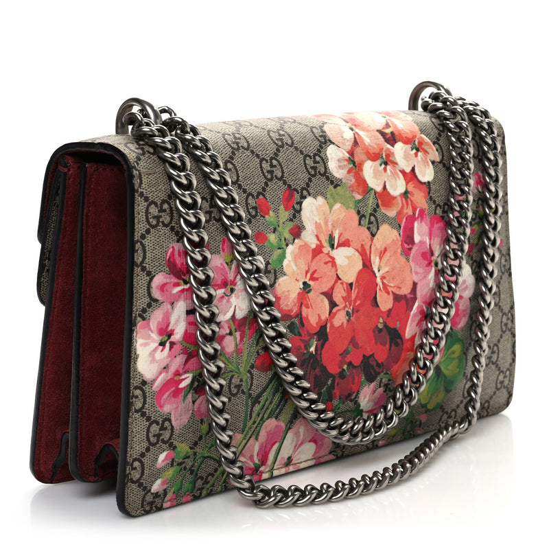 Gucci Gg Supreme Blooms Small Dionysus