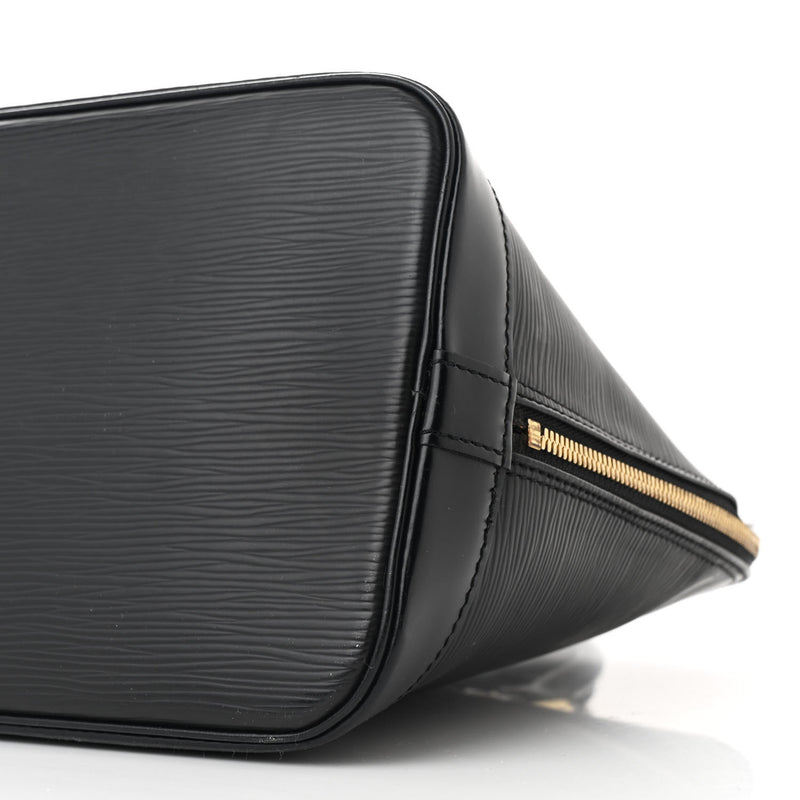 Louis Vuitton Epi Alma Pm Black