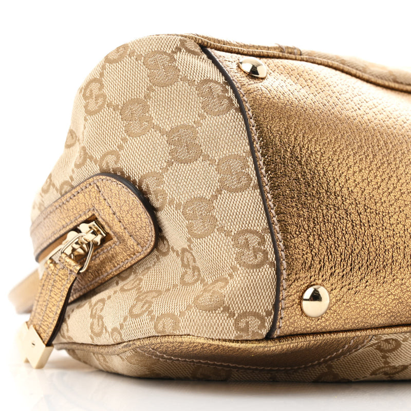 Gucci Small Princy Satchel Metallic