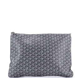 Goyard Senat Zip Pouch Coated Canvas Gm