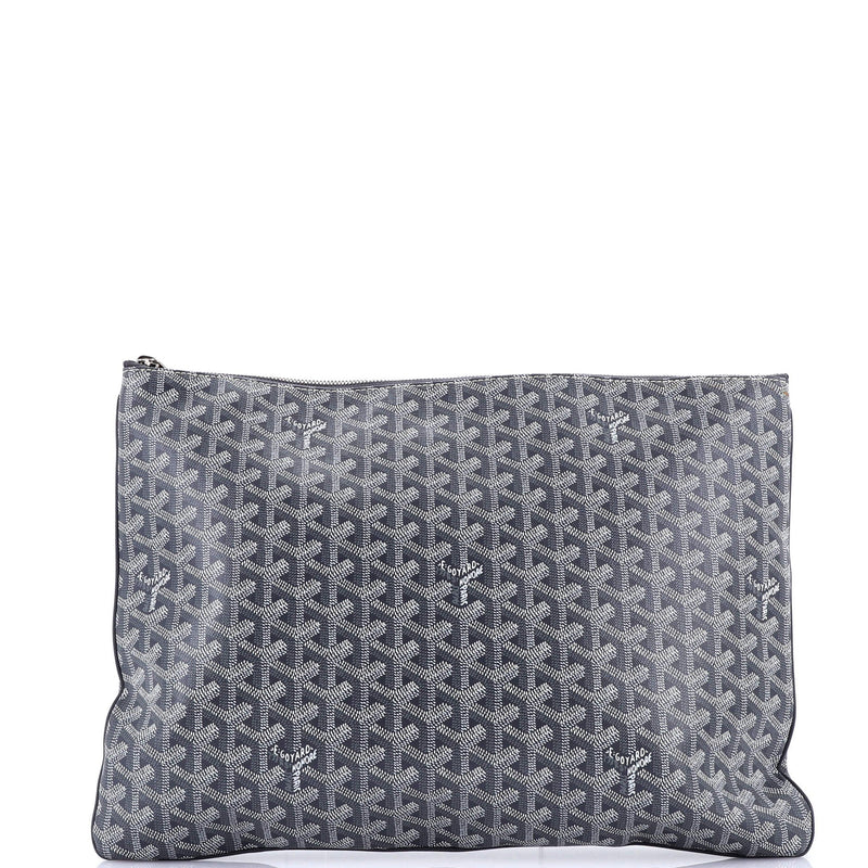 Goyard Senat Zip Pouch Coated Canvas Gm