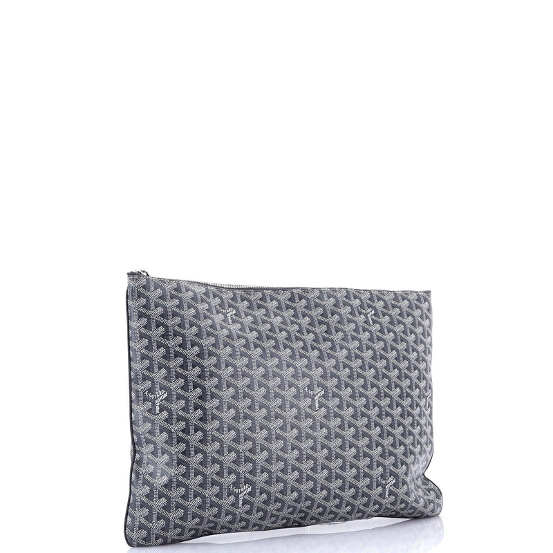 Goyard Senat Zip Pouch Coated Canvas Gm
