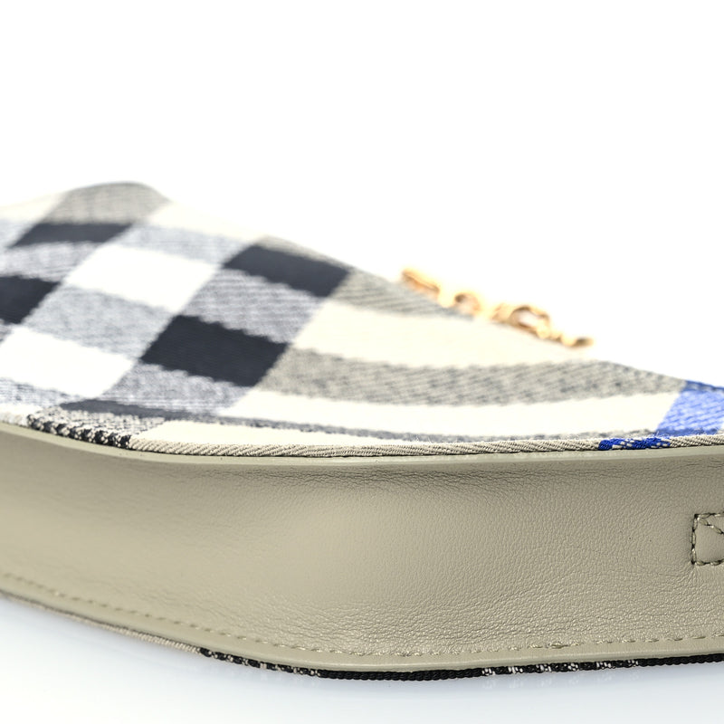 Burberry Jacquard Check Micro Shield Bag
