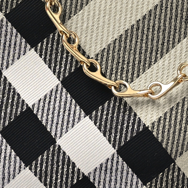 Burberry Jacquard Check Micro Shield Bag