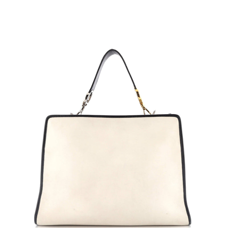 Fendi Runaway Bag Leather And Zucca