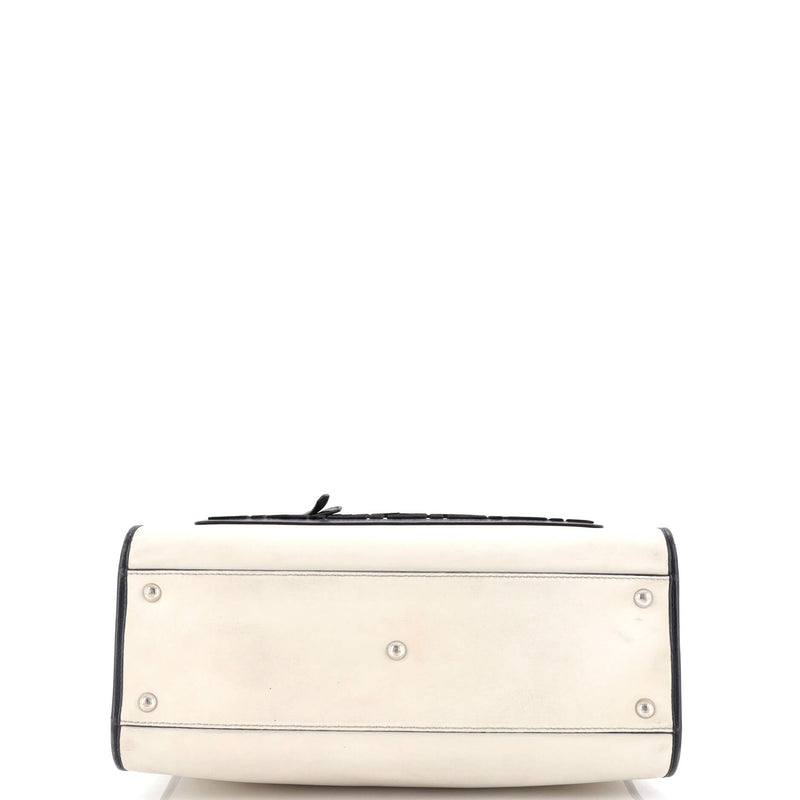 Fendi Runaway Bag Leather And Zucca