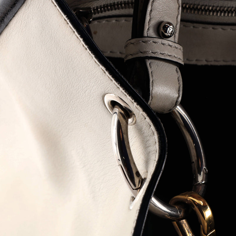 Fendi Runaway Bag Leather And Zucca