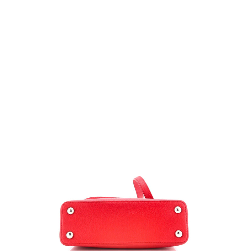 Louis Vuitton Capucines Bag Leather With
