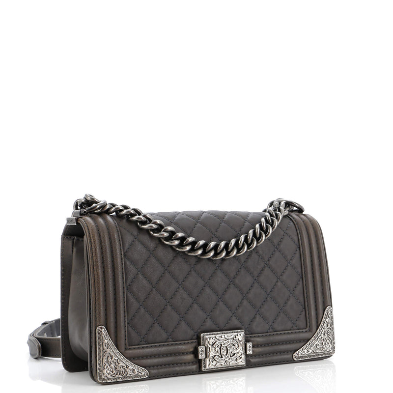Chanel Paris-Dallas Boy Flap Bag Quilted
