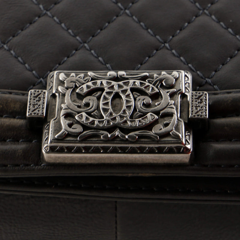 Chanel Paris-Dallas Boy Flap Bag Quilted