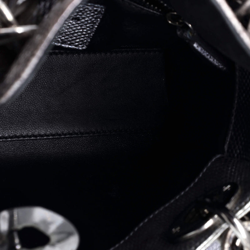 Christian Dior Lady Bag Vieil Argent