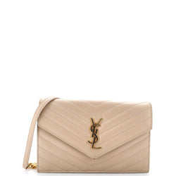 Saint Laurent Classic Wallet On Chain