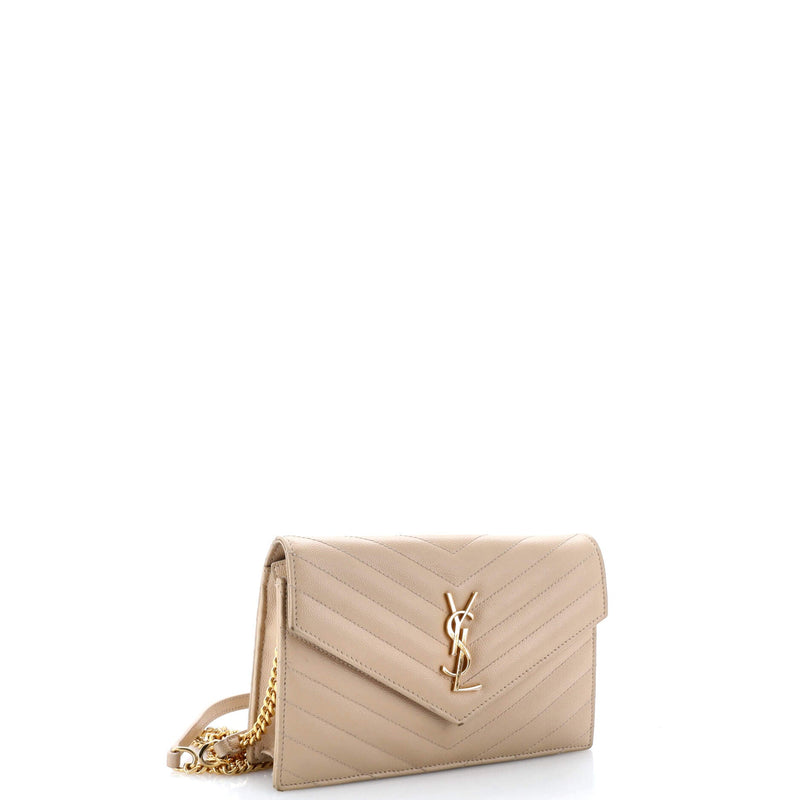 Saint Laurent Classic Wallet On Chain