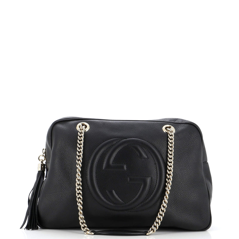 Gucci Soho Chain Zip Shoulder Bag