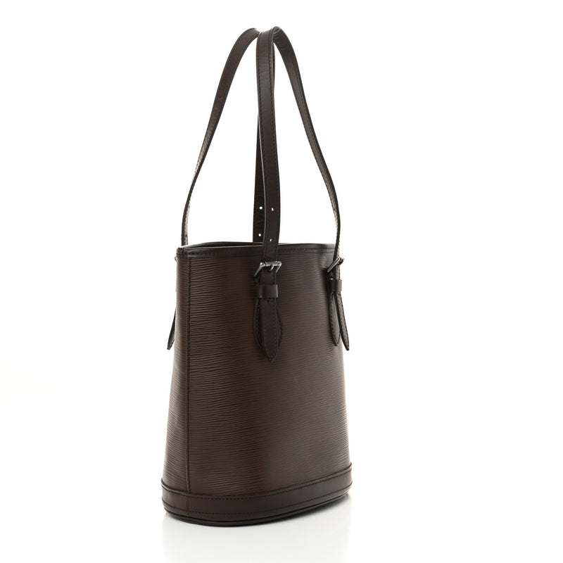 Louis Vuitton Epi Petit Bucket 23 Moka