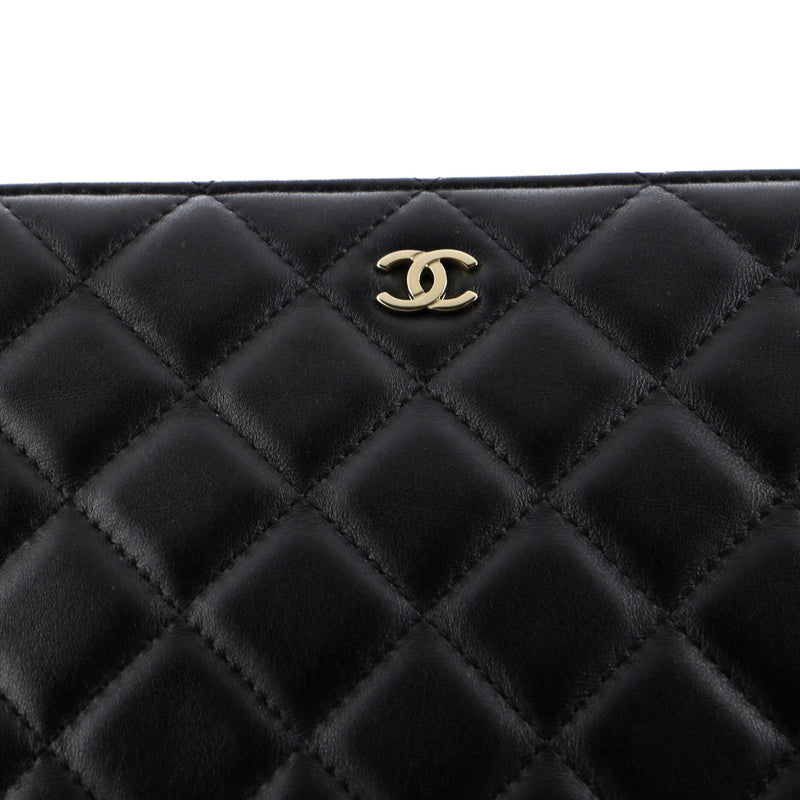 Chanel Cc Casino O Case Clutch Quilted