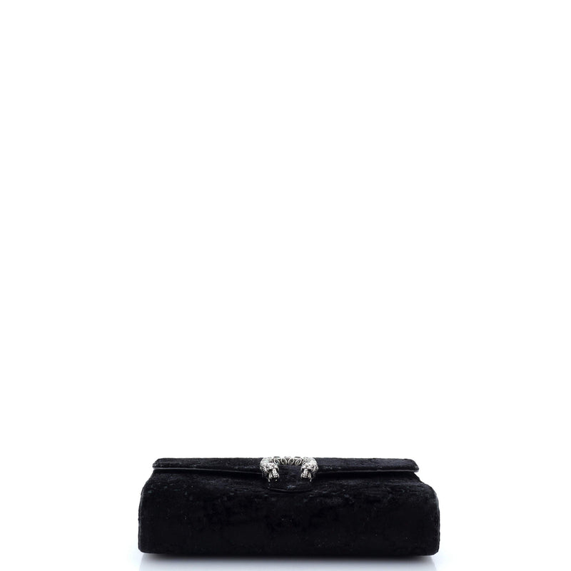 Gucci Dionysus Chain Wallet Gg Velvet