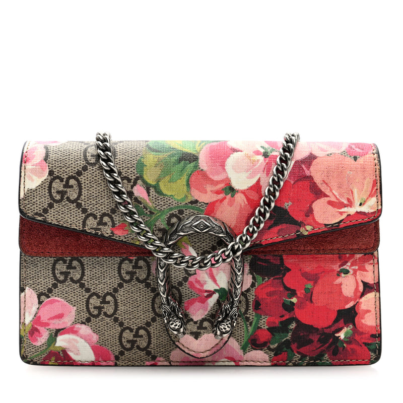 Gucci Gg Supreme Blooms Super Mini