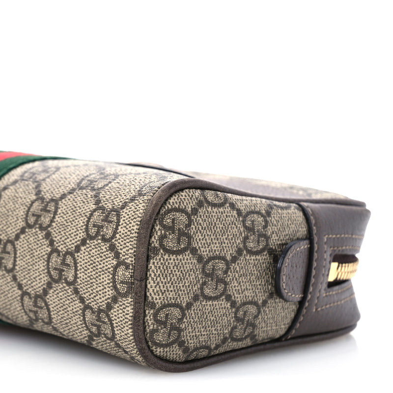 Gucci Gg Supreme Web Small Ophidia Belt