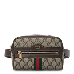 Gucci Gg Supreme Web Small Ophidia Belt