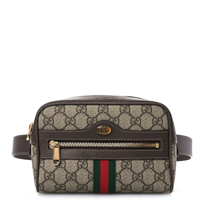 Gucci Gg Supreme Web Small Ophidia Belt