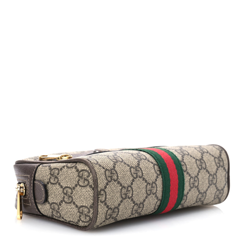 Gucci Gg Supreme Web Small Ophidia Belt