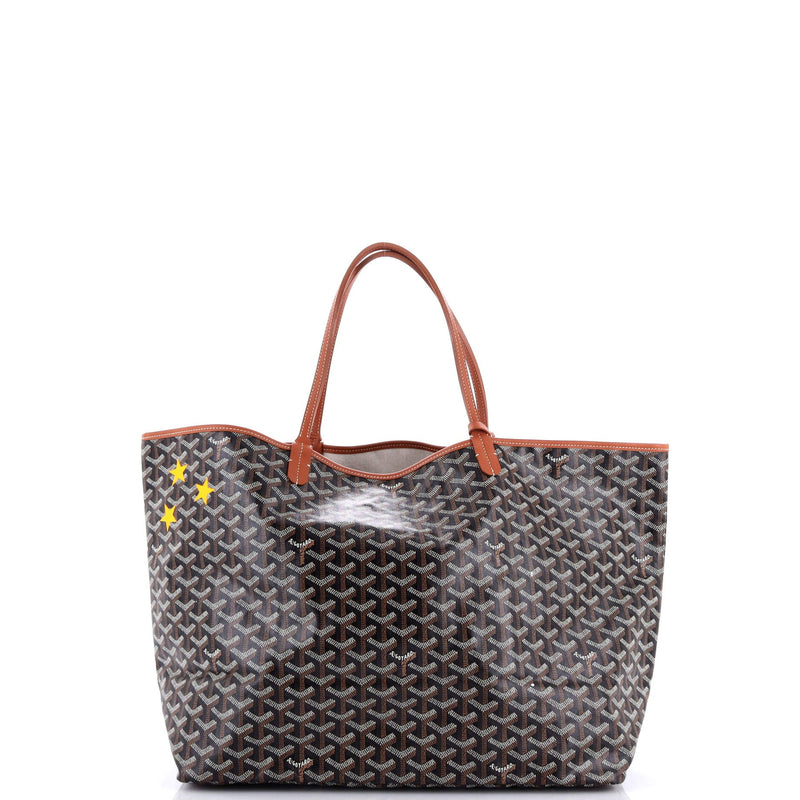 Goyard Saint Louis Tote Printed Coated