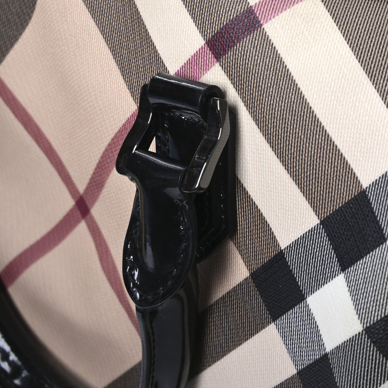 Burberry Nova Check Patent Small Chester