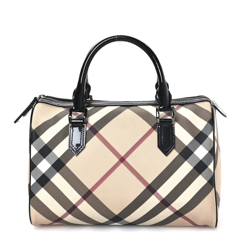 Burberry Nova Check Patent Small Chester