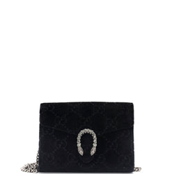 Gucci Dionysus Chain Wallet Gg Velvet