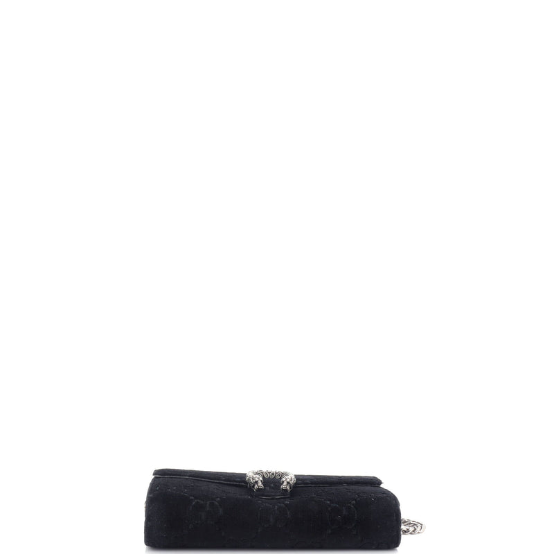 Gucci Dionysus Chain Wallet Gg Velvet